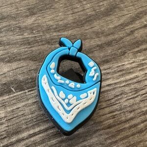 Blue Bandanna Shoe Charm CROCS Jibbitz 5/$20